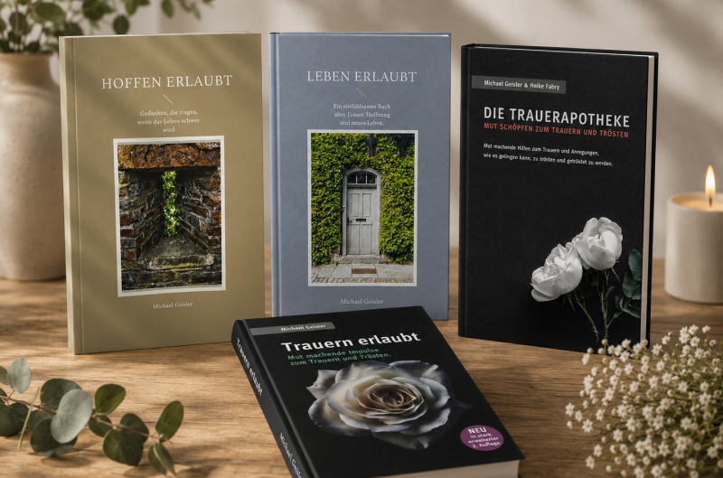 trauern erlaubt, Buch, trauerredner michael geisler