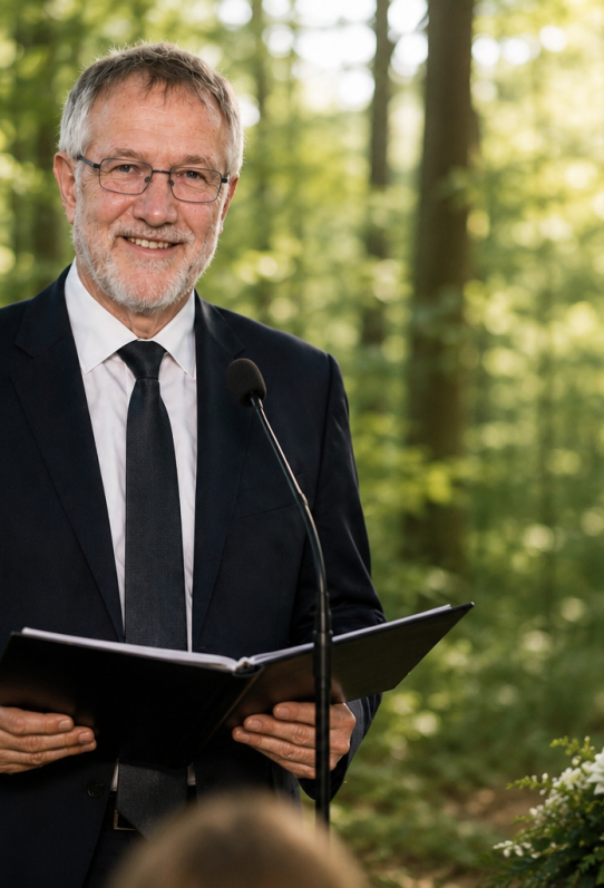 Trauerredner Michael Geisler, Siegen